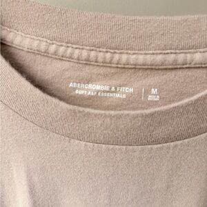 Abercrombie & Fitch Tan Essentials T-Shirt Medium